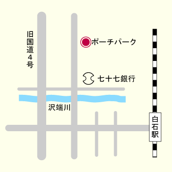 ポ－チパークの地図